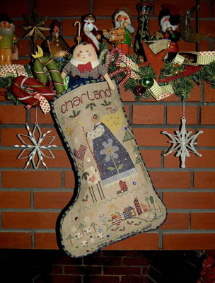 click here to view larger image of Charland's Stocking (chart)