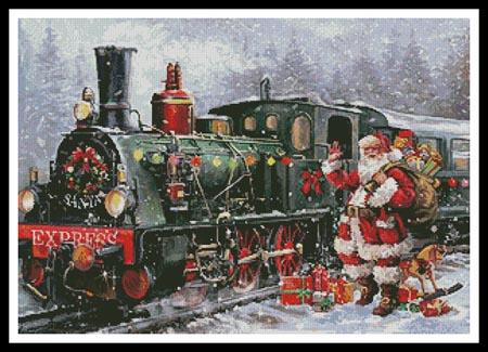 click here to view larger image of Christmas Express  (Simonetta) (chart)