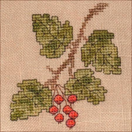 click here to view larger image of Autumn Leaves Wall Quilt Block C (chart)