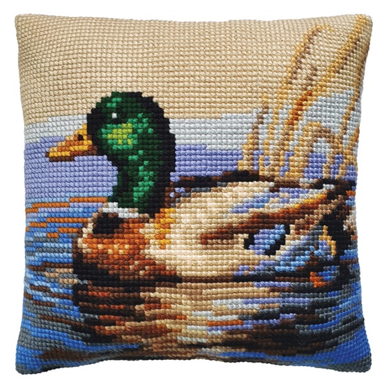 click here to view larger image of Drake Cushion (counted canvas kit)
