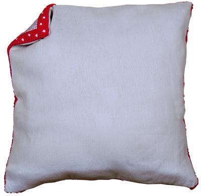 click here to view larger image of Cushion Back without Zipper - Grey (accessory)
