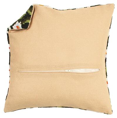 click here to view larger image of Cushion Back with Zipper - Ecru (accessory)