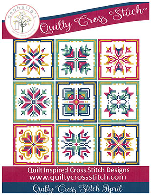click here to view larger image of Quilty Cross Stitch April (chart)
